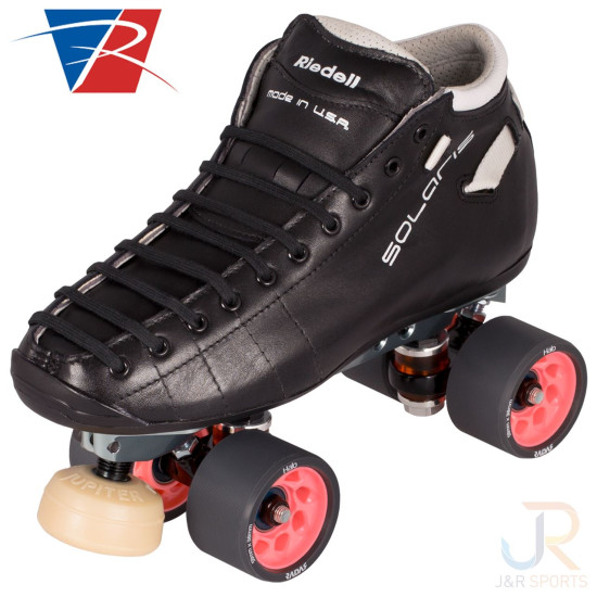 Riedell Solaris Pro Quad Skates Black 