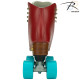 Riedell Outdoor Crew Quad Roller Skates - Crimson Red