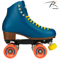 Riedell Outdoor Crew Quad Roller Skates - Ocean Blue