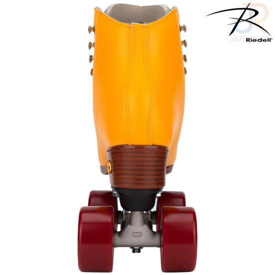 Riedell Outdoor Crew Quad Roller Skates - Turmeric Yellow