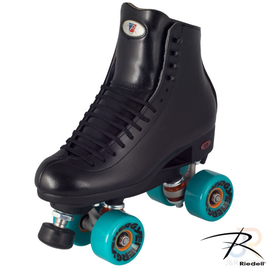 Riedell Outdoor Celebrity Quad Roller Skates Black