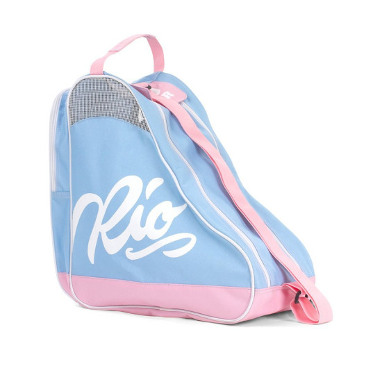SFR Figure Quad Roller Skates White/Pink Package - Script Bag