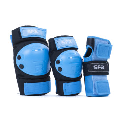 SFR Youth Ramp Triple Pad Set - Blue