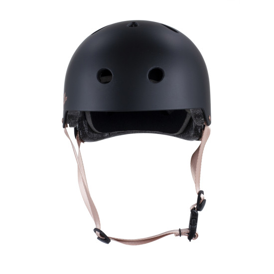 Rio Roller Rose Gold Safety Helmet - Black