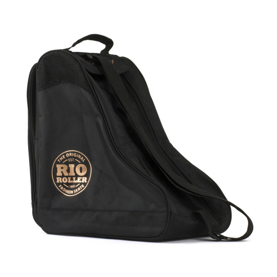 Rio Roller Quad Roller Skates - Rose Black With Bag Package