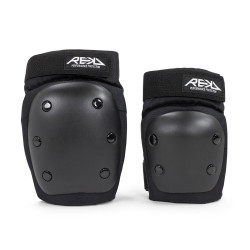REKD Youth Heavy Duty Double Pad Set Black