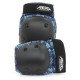 REKD Youth Heavy Duty Double Pad Set Black/Blue
