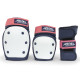 REKD Heavy Duty Triple Pad Set - Blue/Pink