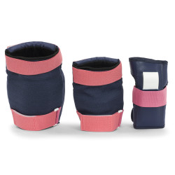 REKD Heavy Duty Triple Pad Set - Blue/Pink