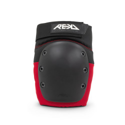 REKD Ramp Knee Pads - Black/Red