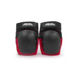 REKD Ramp Knee Pads - Black/Red