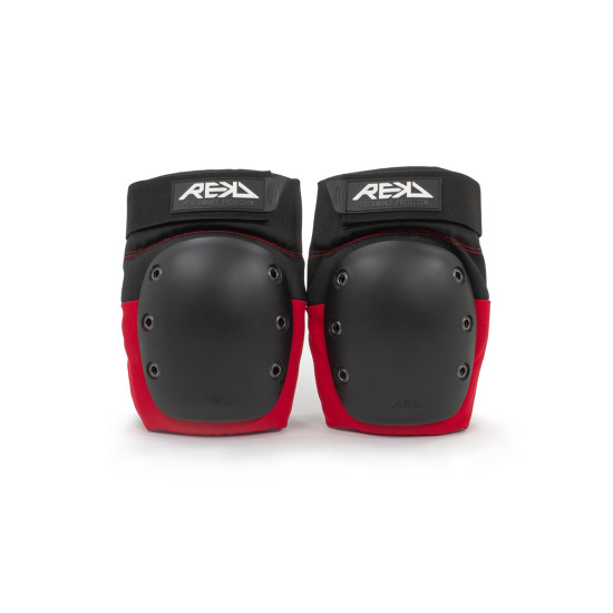 REKD Ramp Knee Pads - Black/Red