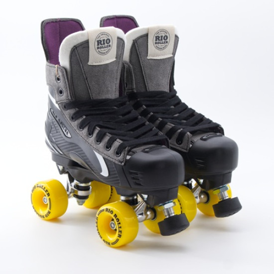 Rio Roller Flow Hockey Roller Skates - Rio Coaster Wheels 