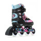 SFR Pixel Adjustable Inline Skates - Blue/Pink