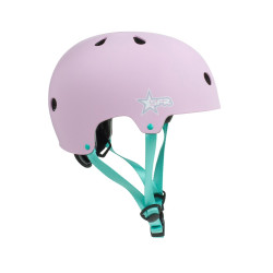 SFR Adjustable Kids Safety Helmet Pink/Green