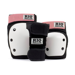Rio Roller Triple Pad Set - Black/Rose