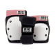 Rio Roller Triple Pad Set - Black/Rose