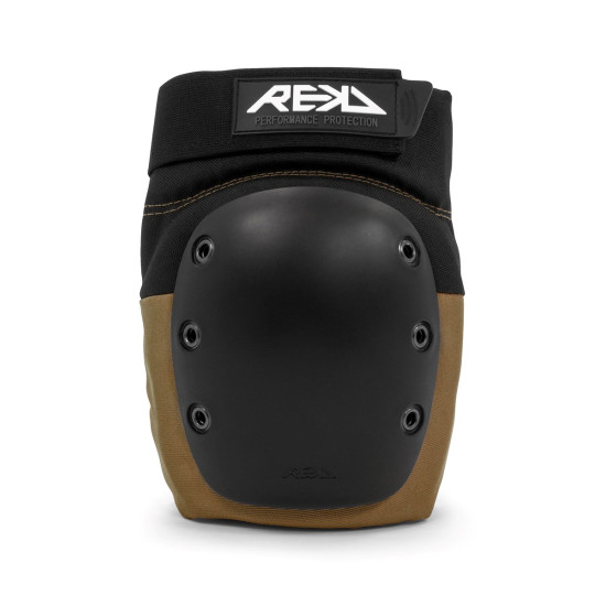 REKD Ramp Knee Pads - Black/Khaki