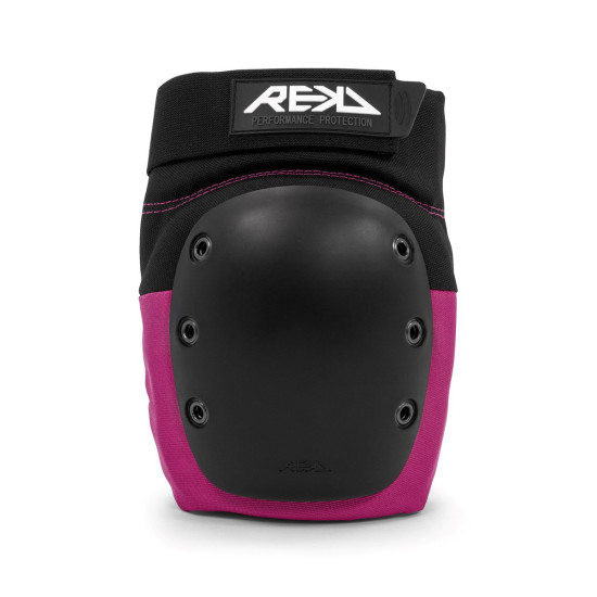 REKD Ramp Knee Pads - Black/Pink