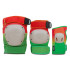 REKD Shield Triple Pad Set Fade Orange/Green