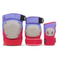 REKD Shield Triple Pad Set Fade Red/Violet