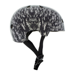 Slamm Logo Helmet Grey Camo