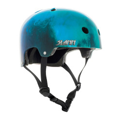 Slamm Logo Helmet Nebula
