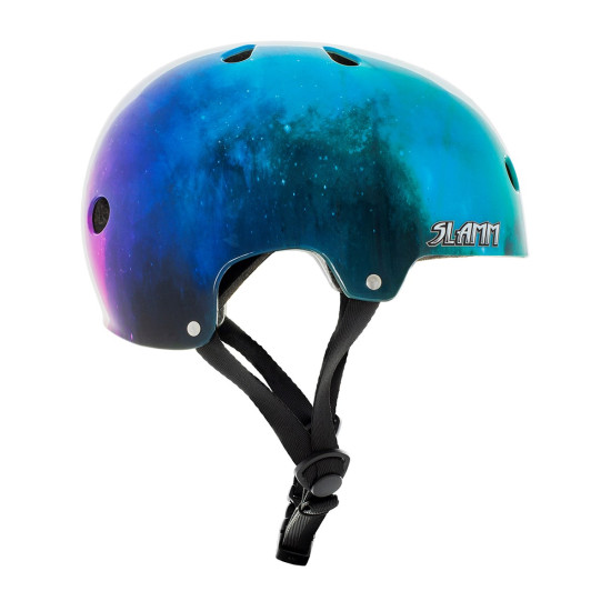 Slamm Logo Helmet Nebula