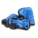 SFR Stomper Boys Adjustable Quad Roller Skates With Safety Pad Set