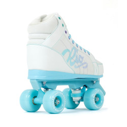 Rio Roller Lumina Quad Roller Skates - White/Blue