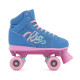 Rio Roller Lumina Quad Roller Skates - Blue/Pink