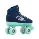 Rio Roller Lumina Quad Roller Skates - Navy/Green