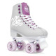 Rio Roller Script Quad Roller Skates - Grey/Purple