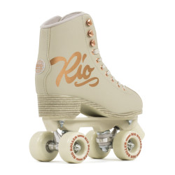 Rio Roller Quad Roller Skates - Rose Cream