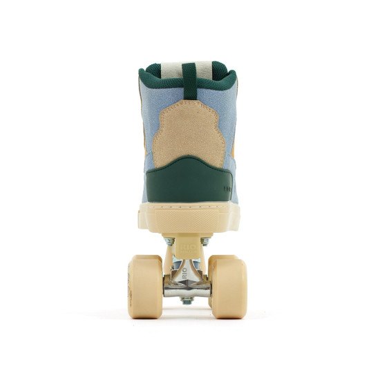 Rio Roller Beats Quad Roller Skates Blue/Tan