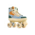 Rio Roller Beats Quad Roller Skates Blue/Tan