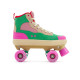 Rio Roller Beats Quad Roller Skates Pink/Green