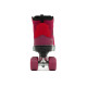 Rio Roller Beats Quad Roller Skates Red/Leopard