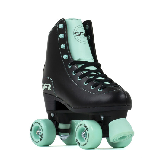 SFR Figure Quad Roller Skates - Black/Mint