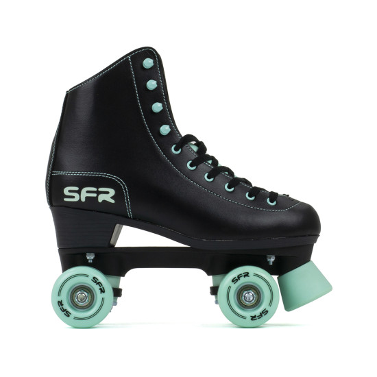 SFR Figure Quad Roller Skates - Black/Mint