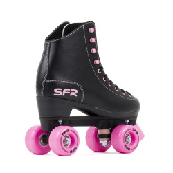 SFR Figure Quad Roller Skates - Black/Pink