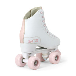 SFR Figure Quad Roller Skates White/Pink