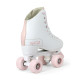 SFR Figure Quad Roller Skates White/Pink Package - Script Bag