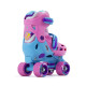 SFR Hurricane III Adjustable Quad Roller Skates Pink/Blue