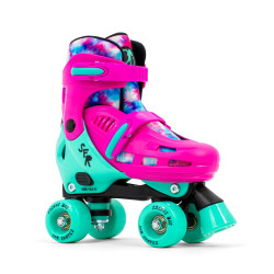 SFR Hurricane IV Adjustable Quad Roller Skates Tie Dye