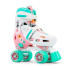 SFR Storm V Adjustable Quad Roller Skates Flower