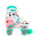 SFR Storm V Adjustable Quad Roller Skates Flower