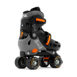 SFR Storm V Adjustable Quad Roller Skates Ninja