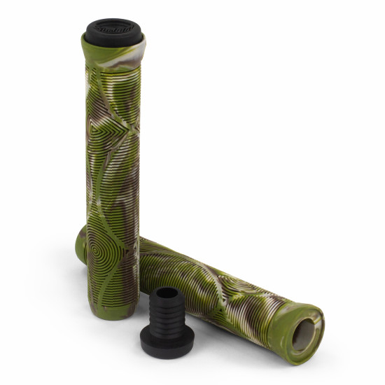 Slamm Team Swirl Bar Grips 165mm - Jungle