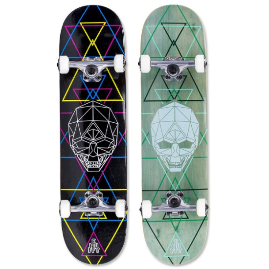 Enuff Geo Skull Complete Skateboard